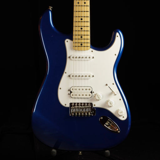 Used 2007 Fender Mexican Standard HSS Stratocaster Metallic Blue Electric Guitar W/ HSC