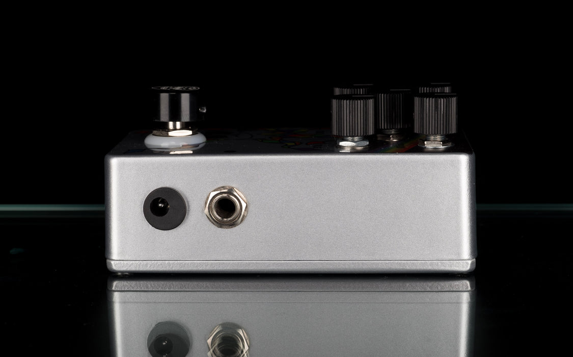 Flattley Guitar Effect Pedals Silver Line Crazy Diamond Vibe Guitar Pedal