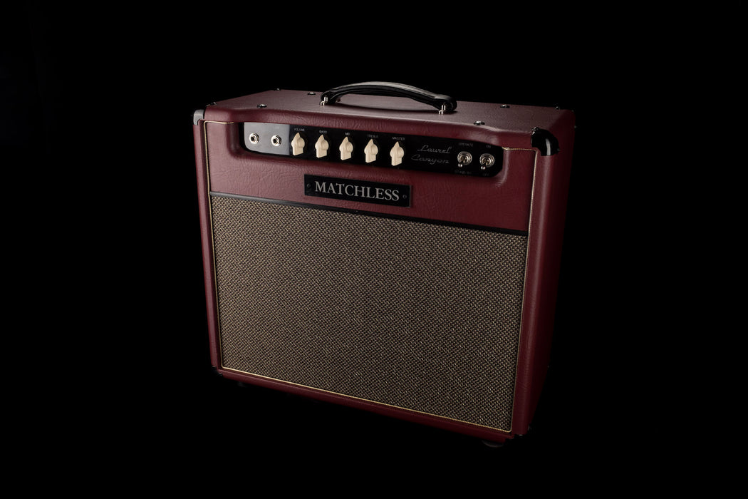 Matchless Laurel Canyon Burgundy Reverb Guitar Amp Combo