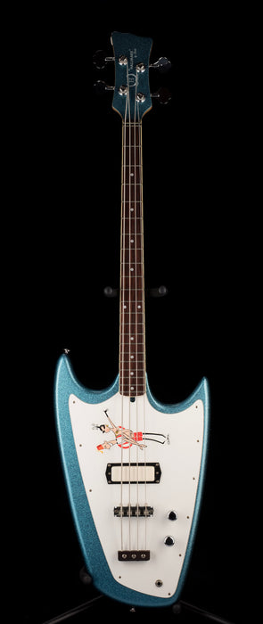 Pre Owned Hallmark by Shade Swept-Wing Reissue Bass Blue Sparkle With OHSC