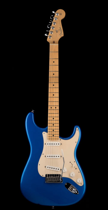 Used Fender Limited Edition 50th Anniversary American Series Stratocaster Chrome Blue with OHSC