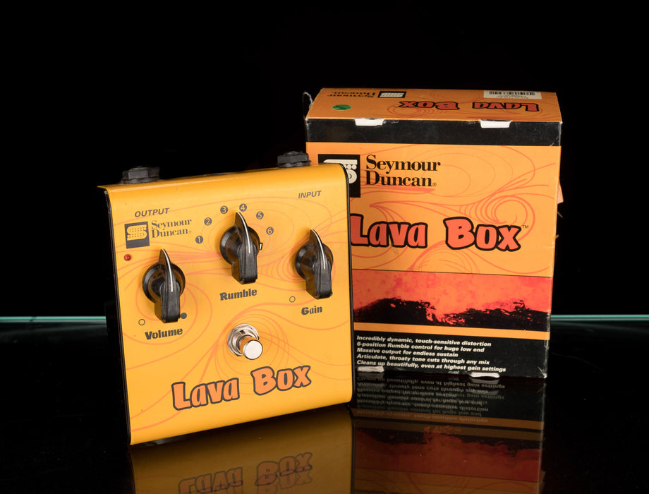 Used Seymour Duncan Lava Box Distortion With Box