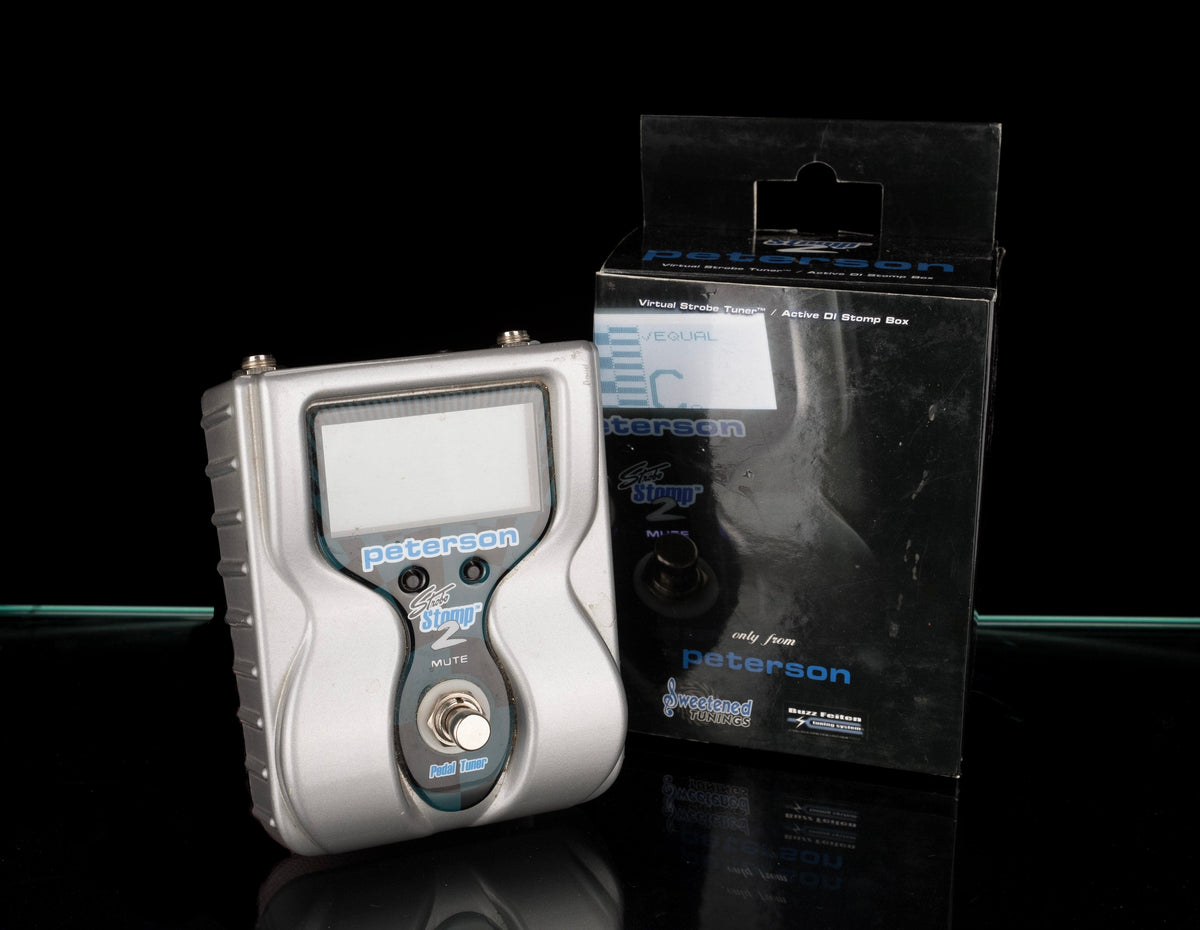 ギター peterson VS-S2 Strobo Stomp2 Peterson VS-S2 StroboStomp 2 Strobe Pedal Tuner | Reverb