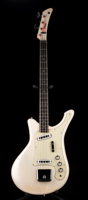 Vintage 1968 Yamaha SB-5A White “Flying Samurai” Bass
