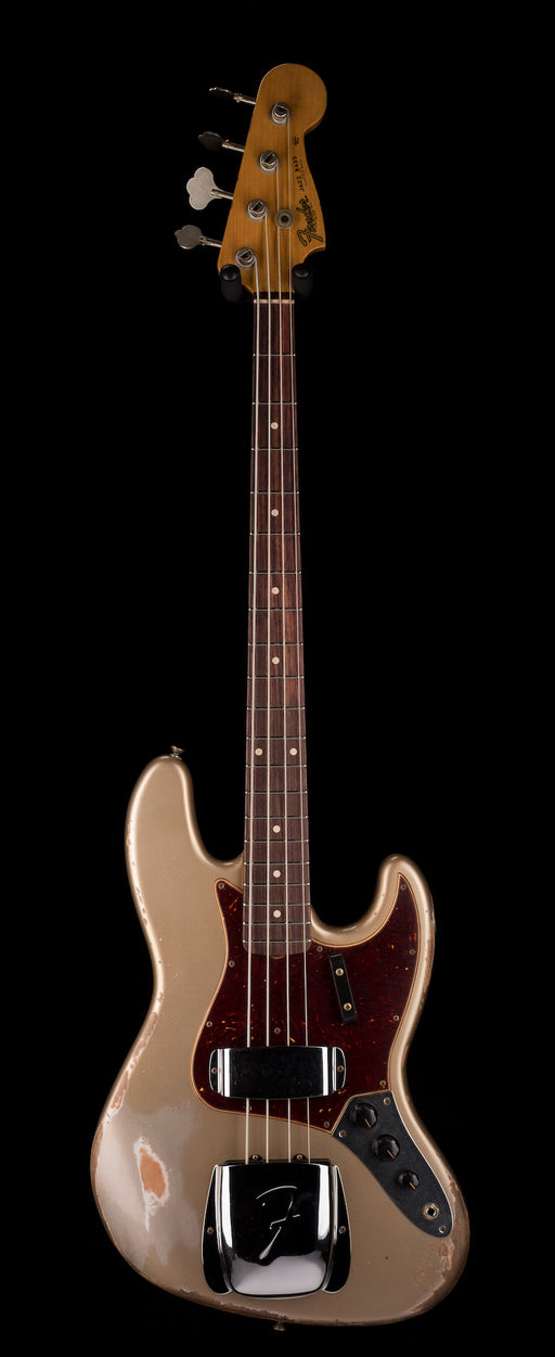 Fender Custom Shop 1961 Jazz Bass Heavy Relic Aged Shoreline Gold