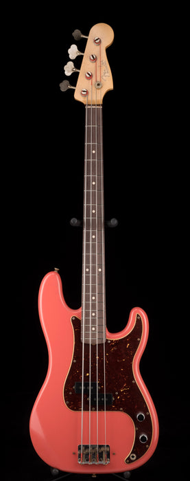 Fender Custom Shop Pino Palladino Signature Precision Bass Relic Fiesta Red over Desert Sand