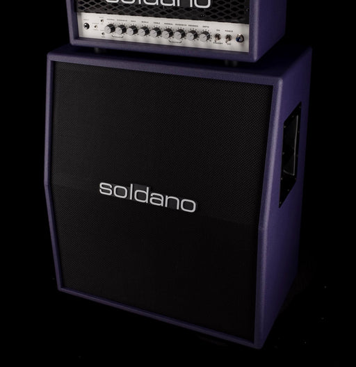 Soldano Custom 2x12" Vertical Slant Vintage 30 Speakers Purple Guitar Amp Cab