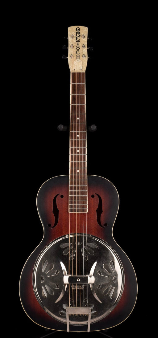 Used Gretsch G9220 Bobtail Round Neck Acoustic Electric Resonator 2-Tone Sunburst