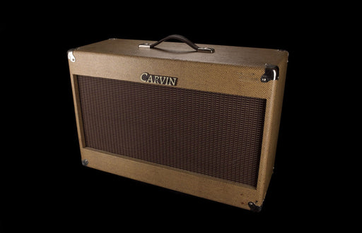 Used Carvin 2x12" Open Back Tweed Cabinet with Upgraded Speakers