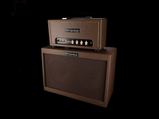 Pre Owned Winfield Cyclone Guitar Amp Head & 2x12 Guitar Amp Cabinet With Cover