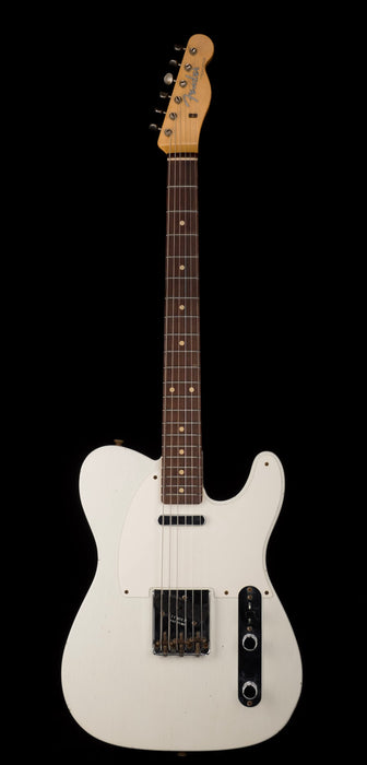 Fender Custom Shop Limited Edition 1959 Telecaster Journeyman Relic Aged Olympic White With Case