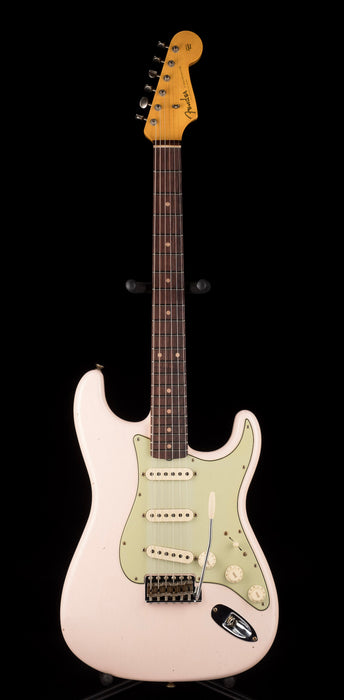 Fender Custom Shop 1960 Stratocaster Journeyman Relic Super Faded Aged Shell Pink