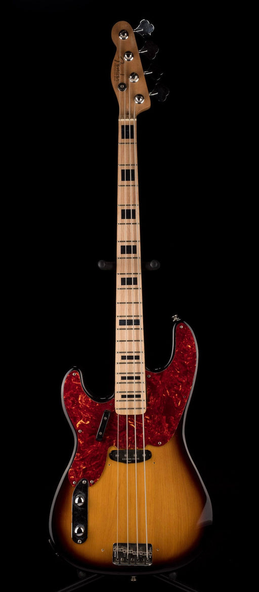 Used Parts P-Bass 1951-style Left-Handed Sunburst Bass With Gig Bag