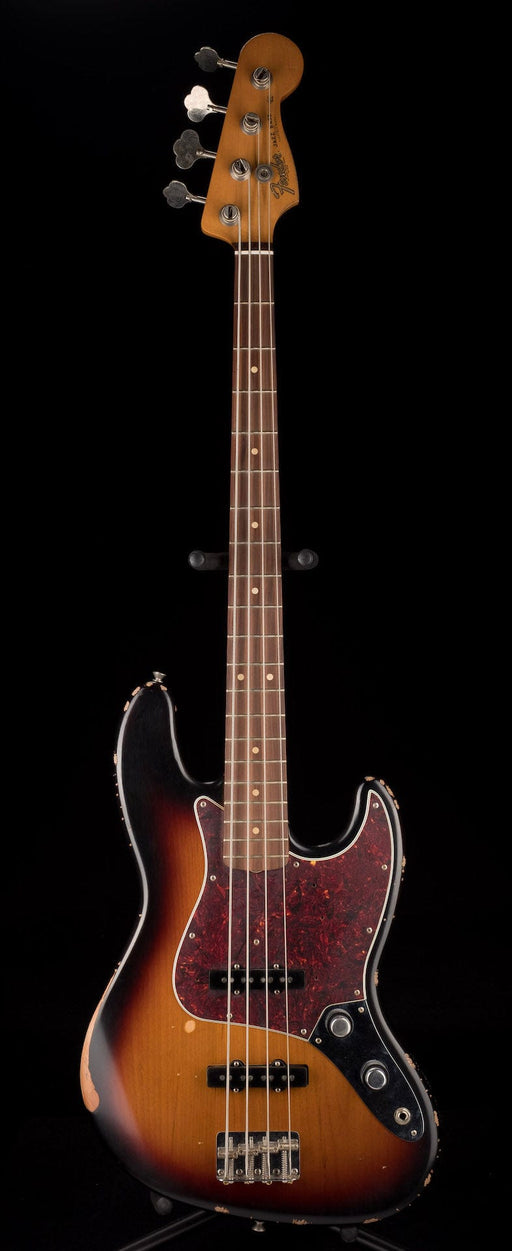 Used Fender 60th Anniversary Road Worn Jazz Bass 3-Tone Sunburst with OHSC