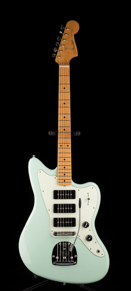 Used Fender Noventa Jazzmaster Surf Green Electric Guitar With Gig Bag