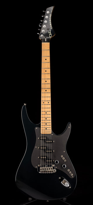 Pre Owned G&L 1990/1991 Comanche VI Black Electric Guitar With OHSC