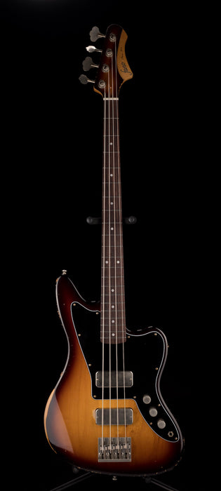 Fano Oltre JM4 Bass Medium Distress Tobacco Burst with Gig Bag