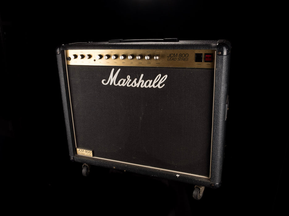 Pre Owned Marshall JCM800 Lead 2x12" Guitar Amp Combo With Footswitch