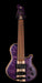 Mayones Cali4 3A Flame Maple Top Custom Trans Purple Matt Finish With Case
