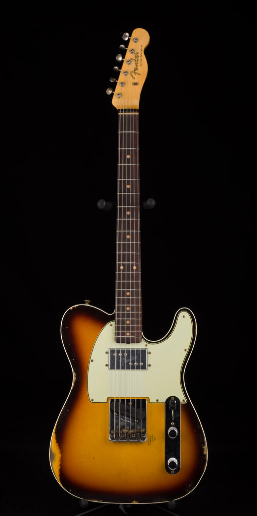 Fender Custom Shop Limited Edition CuNiFe Telecaster Custom Relic Faded Aged Chocolate 3-Tone Sunburst
