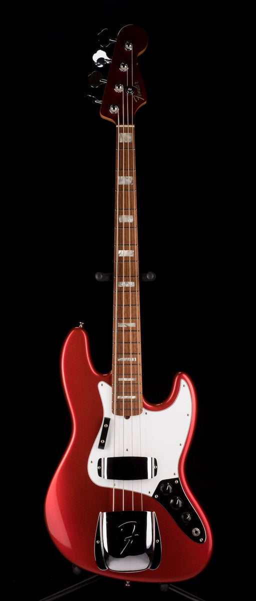 Used 2010 Fender 50th Anniversary Jazz Bass Candy Apple Red with OHSC