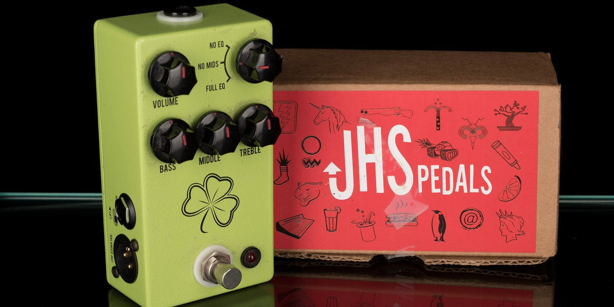 jhs pedals clover Used JHS Clover Preamp Pedal With Box