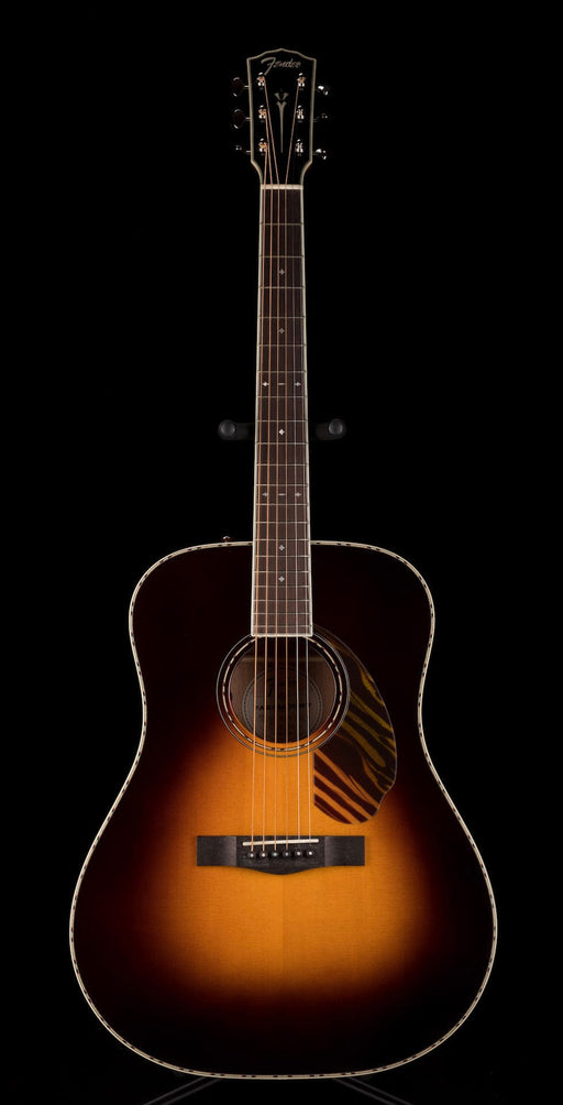 Fender Paramount PD-220E Dreadnought 3-Color Vintage Sunburst with Case