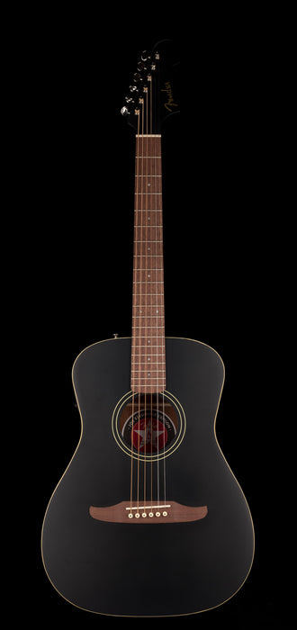 Fender Joe Strummer Campfire Matte Black with Gig Bag