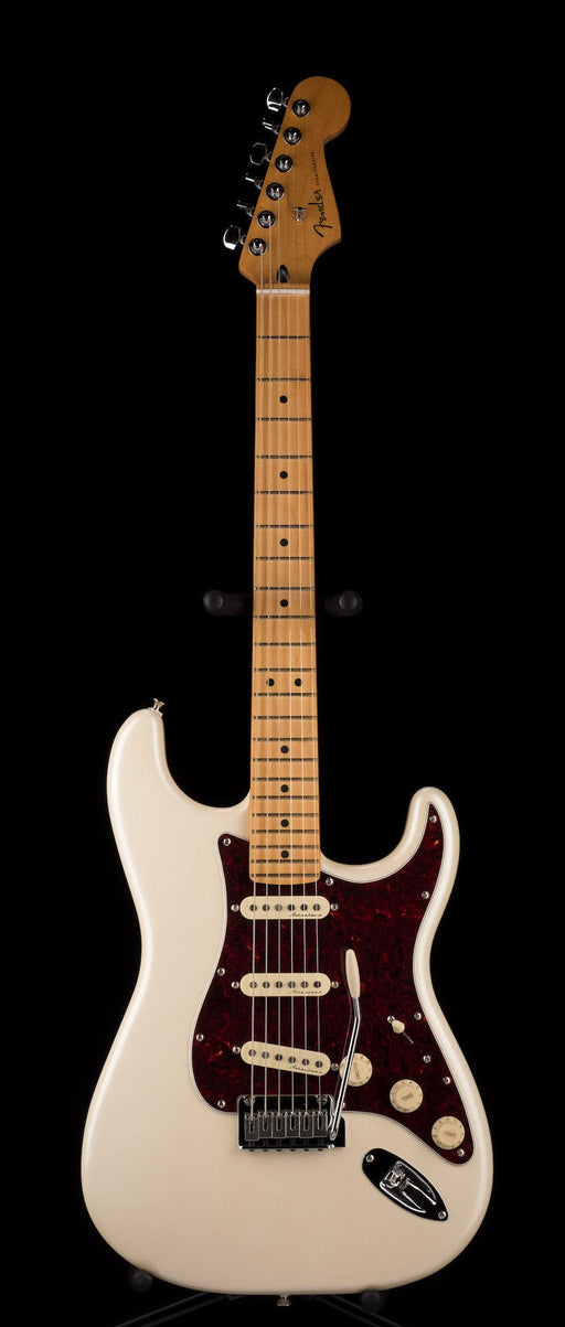 Used Fender Player Plus Stratocaster Olympic Pearl with Gig Bag