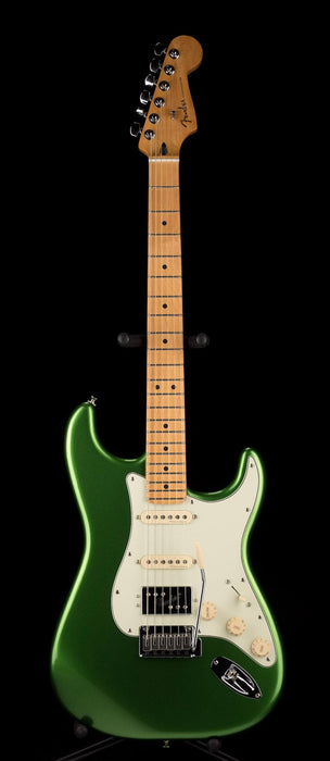 Used Fender Player Plus Stratocaster HSS Cosmic Jade with Gig Bag Serial # MX21077953