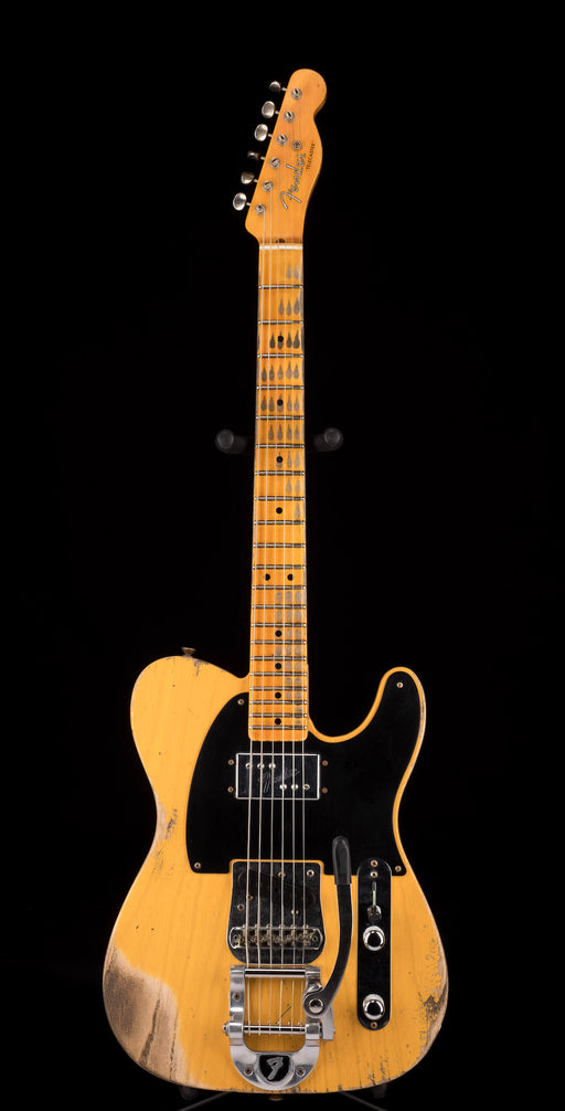 Fender Custom Shop Cunife Blackguard Telecaster W/ Bigsby Heavy Relic Aged Butterscotch Blonde
