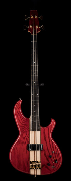 Aria Pro II SB-1000B Reissue 4-String Electric Bass Guitar Made in Japan Paduak Red with Gig Bag