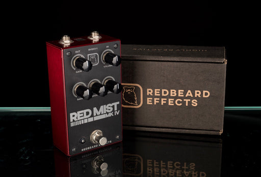 Used Redbeard Effects Red Mist Mk IV High Gain Drive with Box
