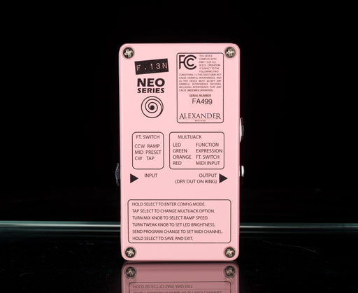 Used Alexander Neo Series F-13 Flanger Limited Color Pedal