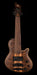 Mayones Cali4 Bass 17.5" Scale  Walnut Top/Swamp Ash Body Trans Natural Finish with Case