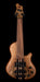 Mayones Cali4 Bass 17.5" Scale  Myrtlewood Figured Top/Mahogany Body Trans Natural Finish with Case