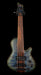Mayones Cali4 Bass 17.5" Scale Maple TEW Top/Swamp Ash Body Trans Blue Denim Finish with Case