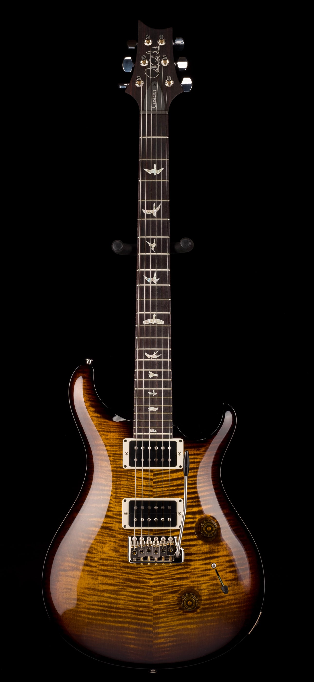 PRS Core Custom 24 Pattern Thin Black Gold Burst — Truetone Music