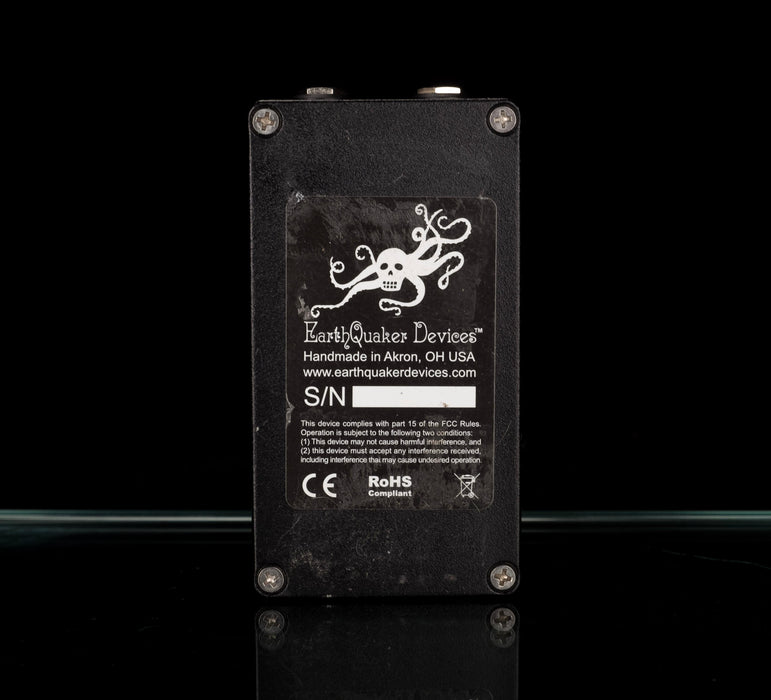 black ash pedal Used EarthQuaker Devices Limited Edition Black Ash Fuzz Pedal — Truetone Music