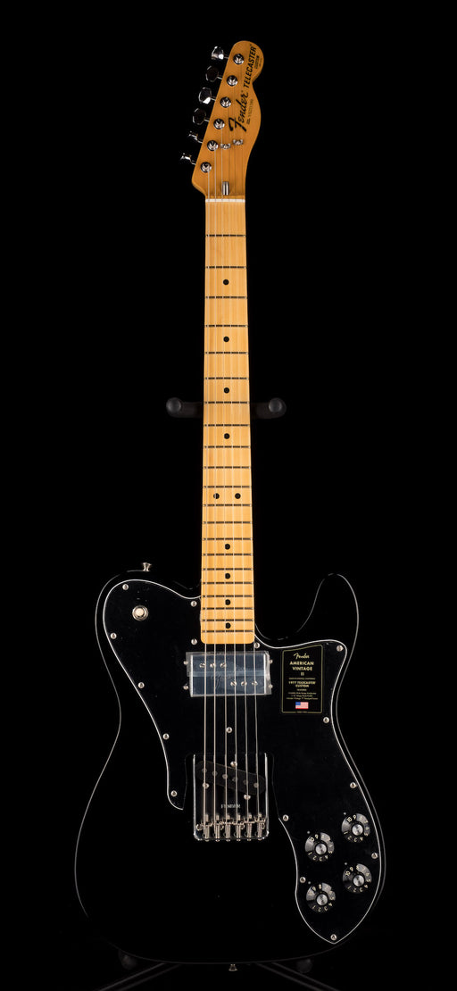 Fender Limited Edition American Vintage II 1977 Black Telecaster Custom With Case