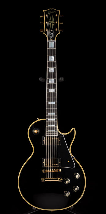 Gibson Custom Shop 1968 Les Paul Custom Reissue Gloss Ebony Electric Guitar With Case