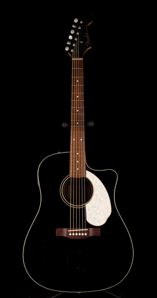 Used 2009 Fender Sonoran SCE Black Acoustic Electric Guitar