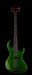Pre Owned 1990's Rick Turner Prototype E-2 EL-434 PM Transparent Green Bass With OHSC