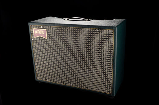 Pre-Owned Benson Monarch Reverb 1x12 Green with Checkered Grill Guitar Amp Combo