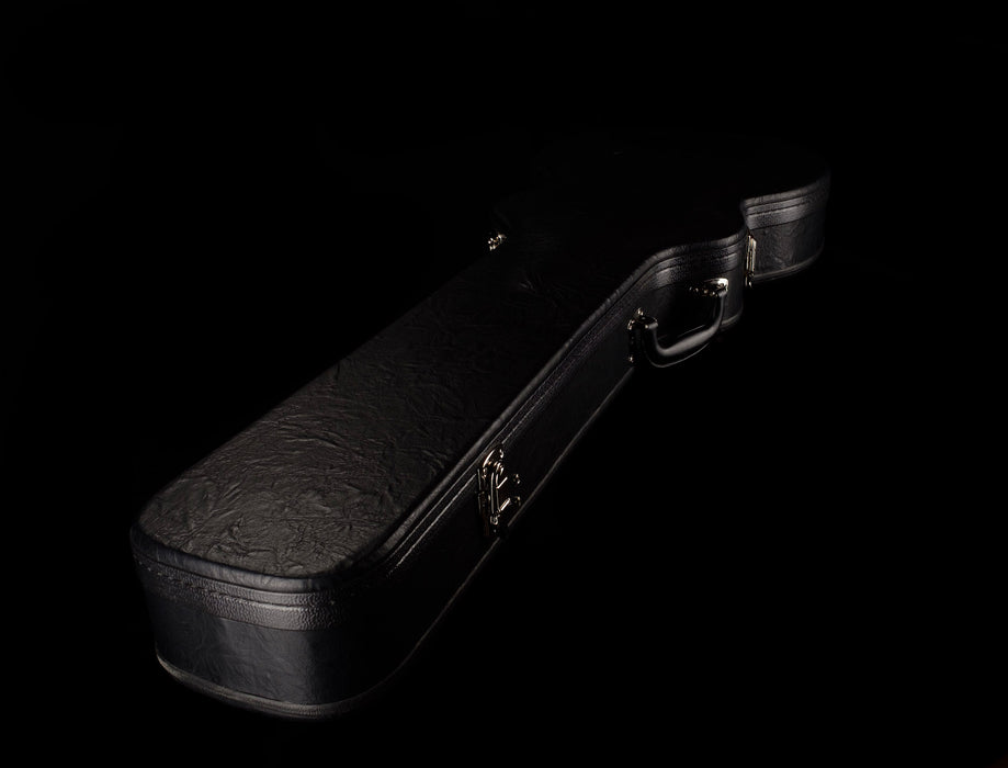 Hofner Club Bass Arched Top Wood Case Black CGC-CB
