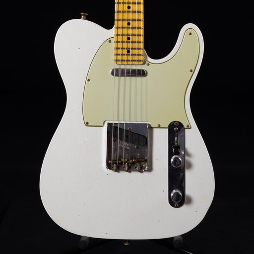 Fender Custom Shop Postmodern Journeyman Relic Tele 2 Tone Olympic White Charcoal Frost Metallic
