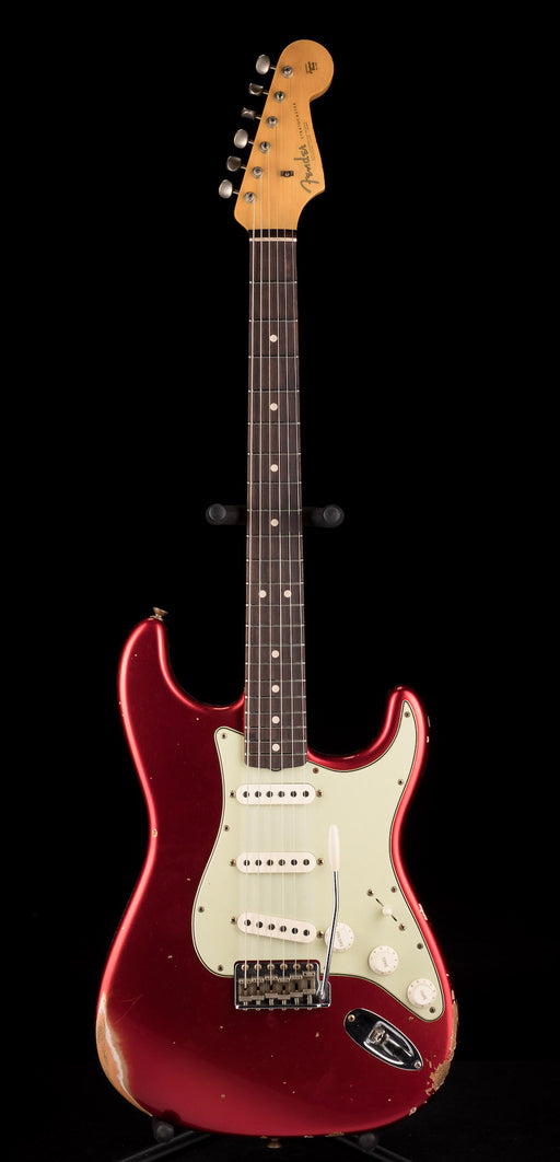 Fender Custom Shop 1963 Stratocaster Relic Mahogany Body Candy Apple Red