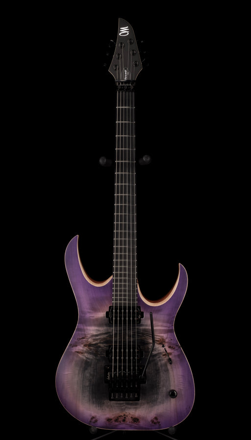 Mayones Duvell Elite Pro 6 String Supernova Purple Burst Eye Poplar Top Ebony Board