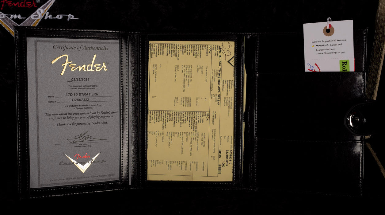 Fender Custom Shop 1960 Stratocaster Journeyman Relic Super Faded Aged Shell Pink