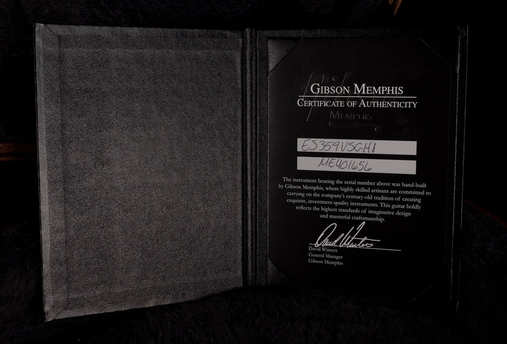 Pre Owned Gibson ES-359 Vintage Sunburst With OHSC